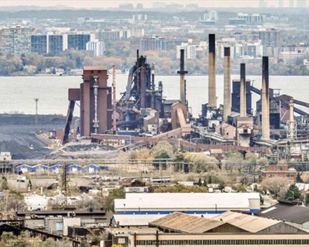 Stelco, a steel manufacturing company based in Hamilton, Ontario