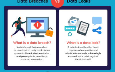 What is the difference between a Data Leak and a Data Breach?